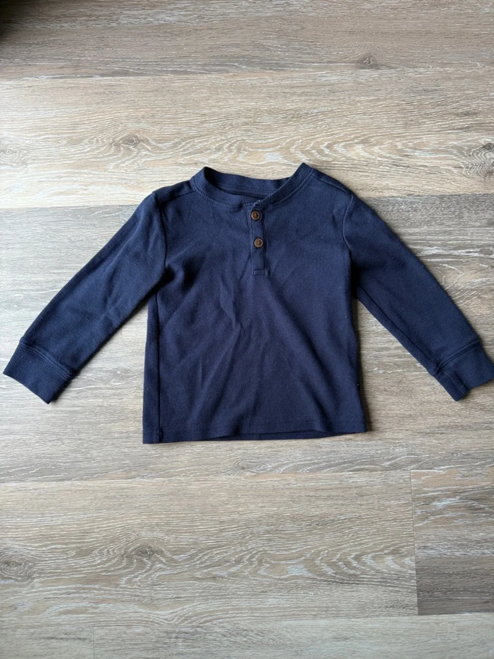 The Children’s Place 18-24 months boys Classic Navy Long-Sleeve Henley